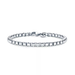 Square Box Chain Bracelet