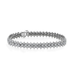 Silver CC bracelet   C090008