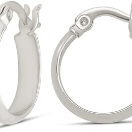 Round minimalist high-end earrings CH0031