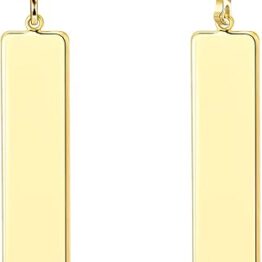 Gold star letter earrings with zircon stones  DD36011