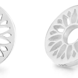 Round-shaped design earrings T10007