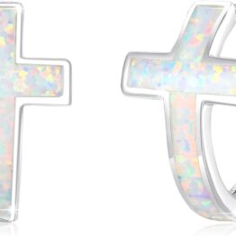 Design-inspired colorful shell stud earrings CH0056