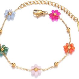 Colorful Candy Dragonfly Bracelet Sw10003
