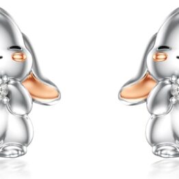 Cartoon rabbit earring T10004