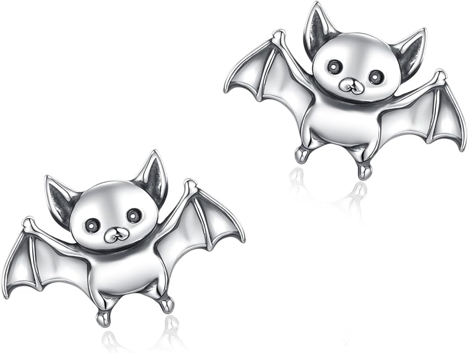 Bat-pattern earrings CH0075