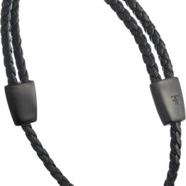 Black rope simple bracelet V10036