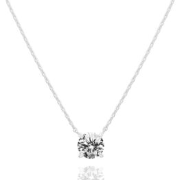 Spherical brickstone silver necklace T10048