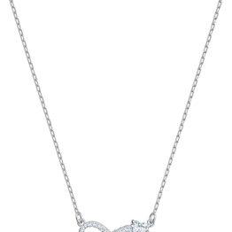 Silver design necklace V10044