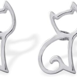 Cat-shaped earrings design T10010