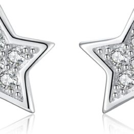 Five-pointed star earrings T10012