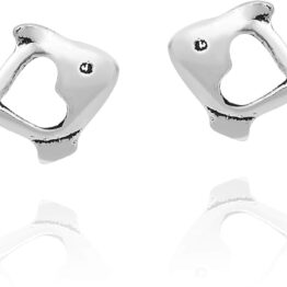 Fish-shaped earrings T10018