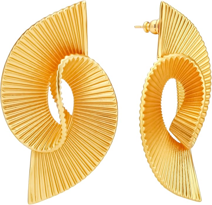 Exaggerated stripes, distorted fashion jewelry CH0048