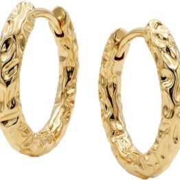 Simple and lightweight circular earrings CH0047
