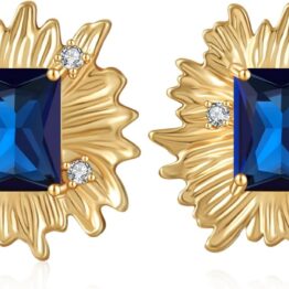 Gold-plated copper earrings  Y10006